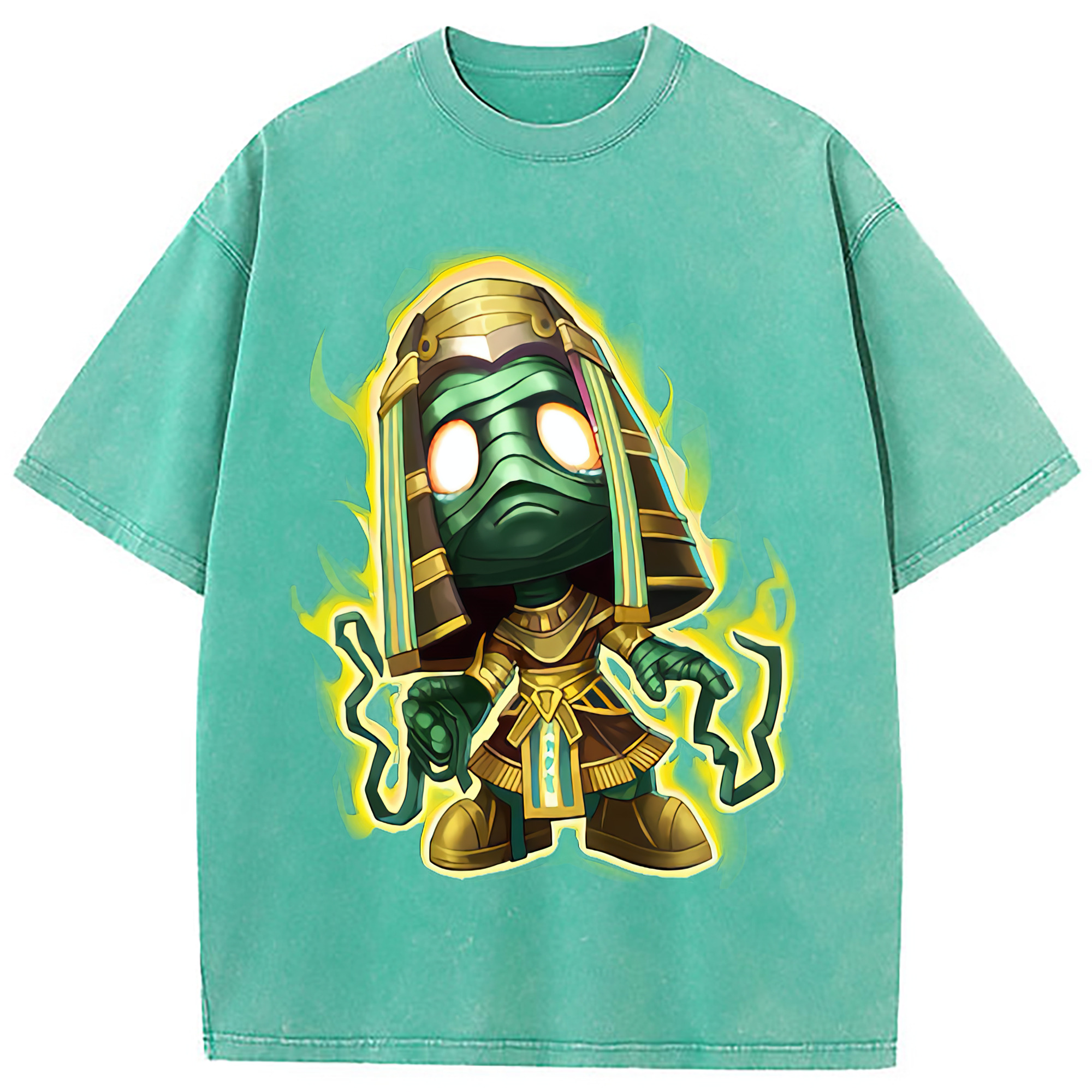 （画像用） リーグ・オブ・レジェンド League of Legends LOL 綿100% ヴィンテージ風 半袖Tシャツ（フロントプリント）